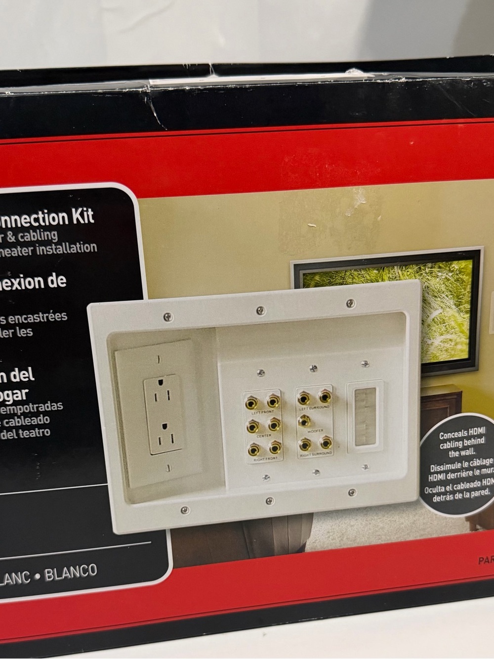 ⁠Legrand On-Q HT2103-WH-V1 In-Wall Home Theater Connection Kit NEW⁠